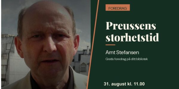 Plakat med mann og grøn bakgrunn